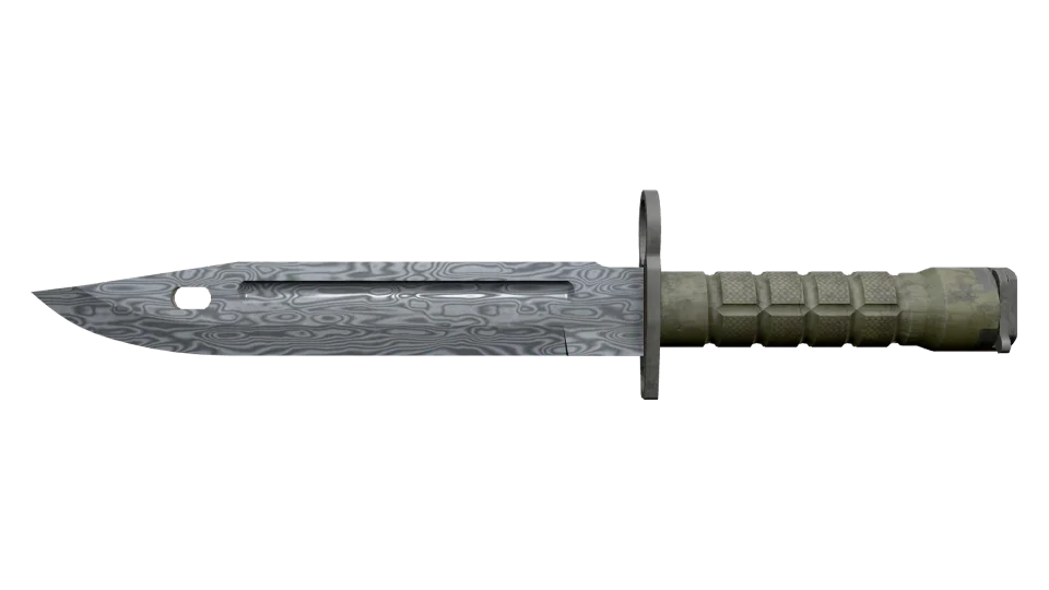 ★ StatTrak™ Bayonet | Damascus Steel (Field-Tested)