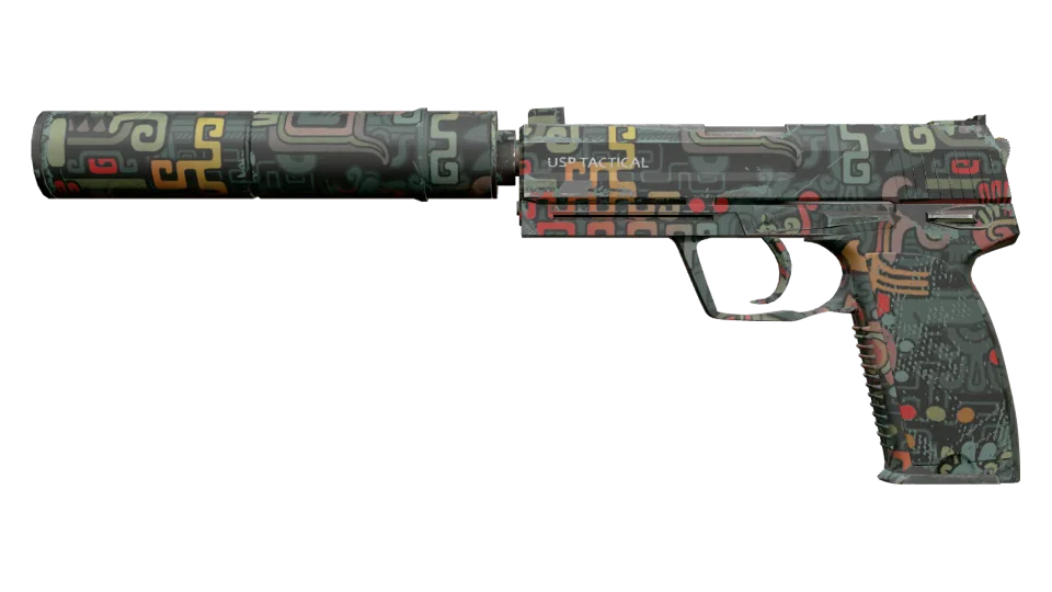 صورة مصغرة لـ USP-S | Ancient Visions (Field-Tested)