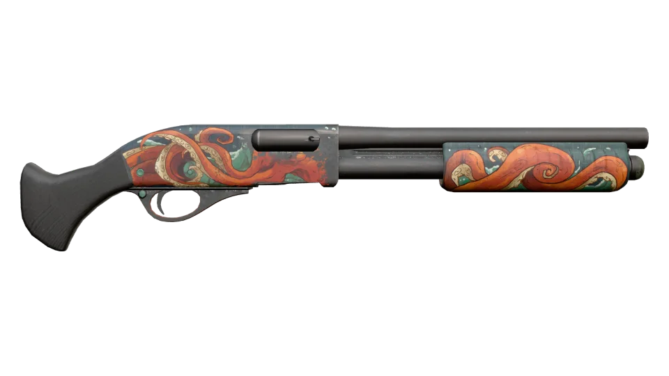 StatTrak™ Sawed-Off | The Kraken (Field-Tested) thumbnail