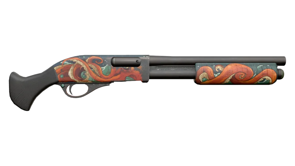 StatTrak™ Sawed-Off | The Kraken (Field-Tested) thumbnail