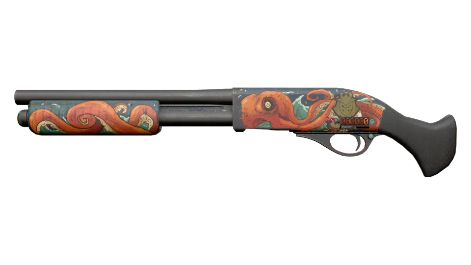 StatTrak™ Sawed-Off | The Kraken (Field-Tested)