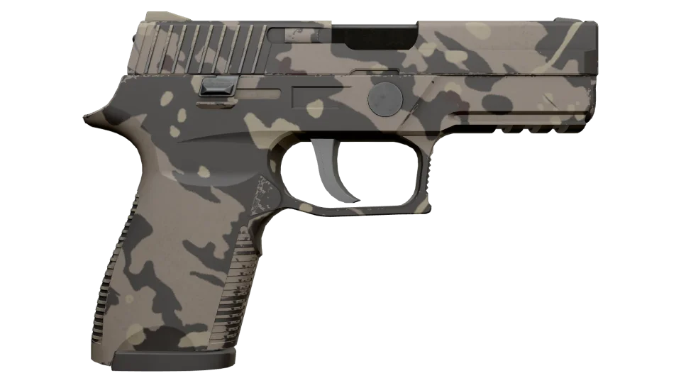 Vorschau von P250 | Black & Tan (Factory New)