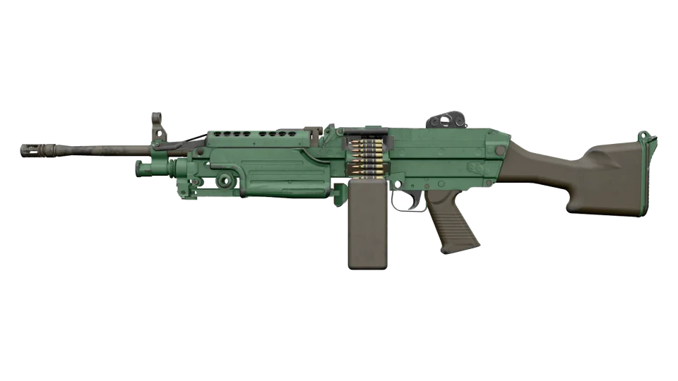 M249 | Jungle (Well-Worn)