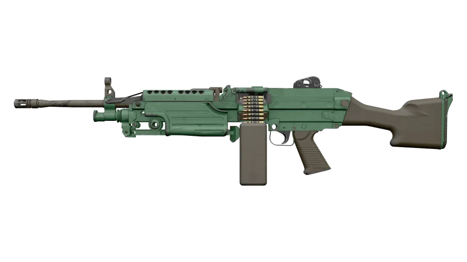 M249 | Jungle (Well-Worn)