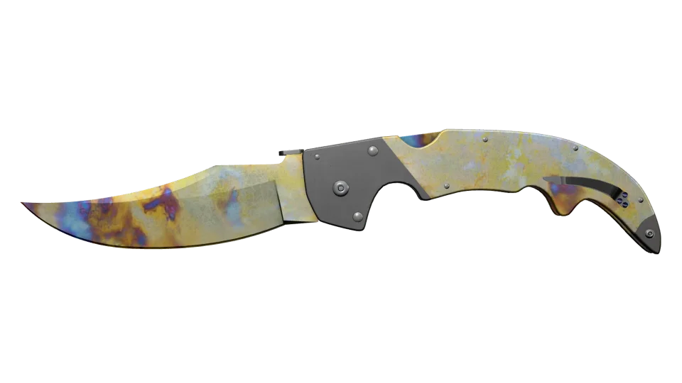 ★ Falchion Knife | Case Hardened (Minimal Wear)