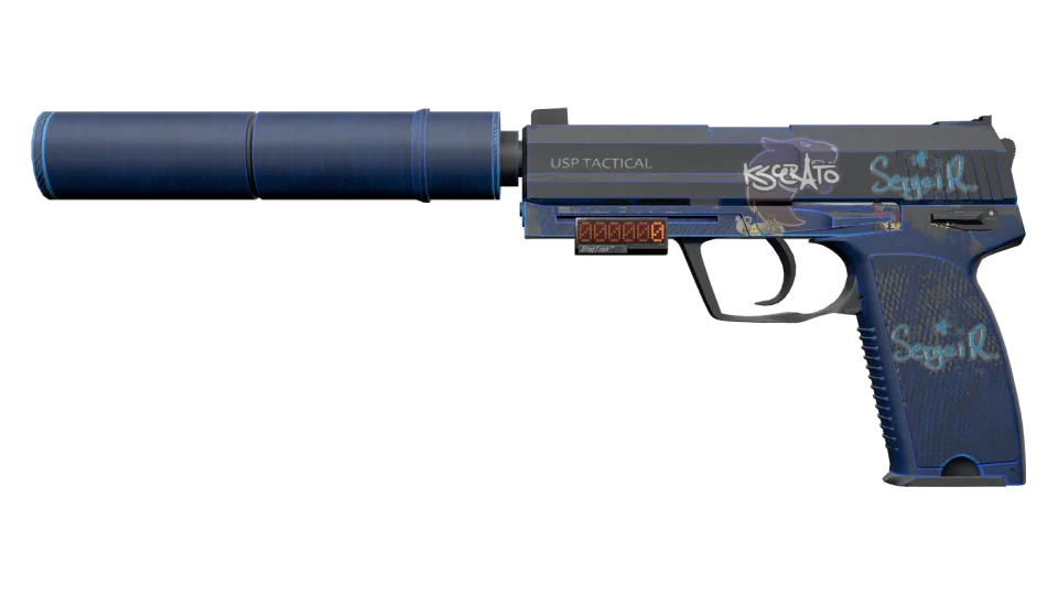StatTrak™ USP-S | Blueprint (Well-Worn)