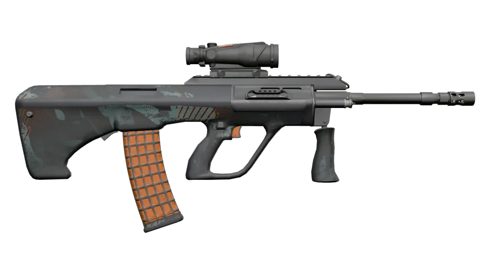 Vorschau von StatTrak™ AUG | Amber Slipstream (Well-Worn)