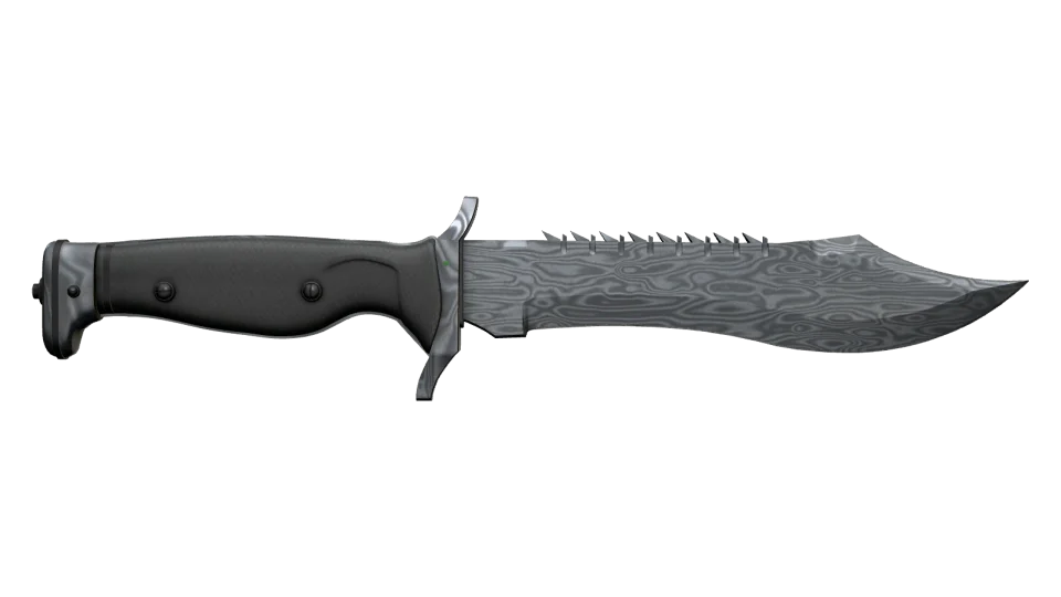 ★ Bowie Knife | Damascus Steel (Well-Worn) thumbnail
