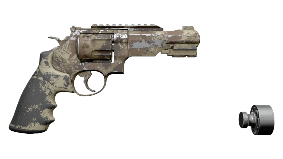 R8 Revolver | Desert Brush (Well-Worn) thumbnail