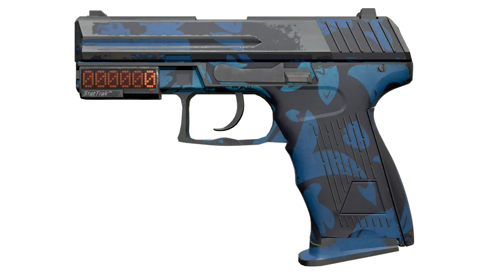 StatTrak™ P2000 | Oceanic (Well-Worn) thumbnail