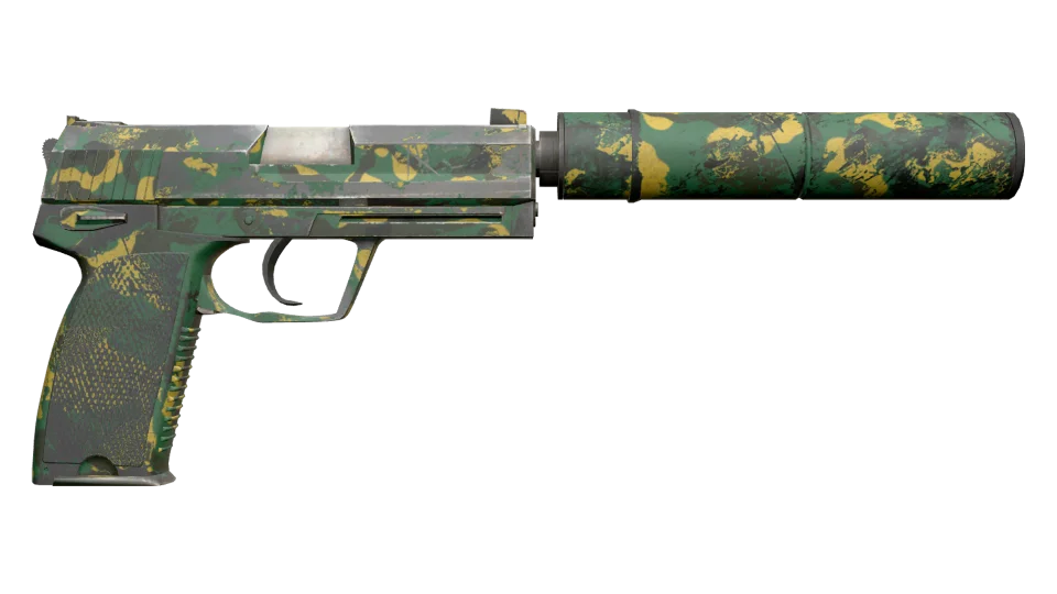 USP-S | Overgrowth (Well-Worn) thumbnail