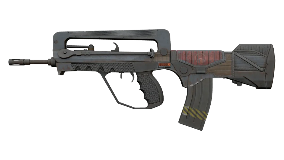 StatTrak™ FAMAS | Decommissioned (Battle-Scarred)