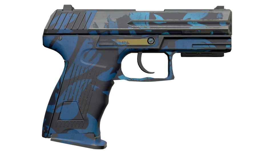 StatTrak™ P2000 | Oceanic (Well-Worn) thumbnail