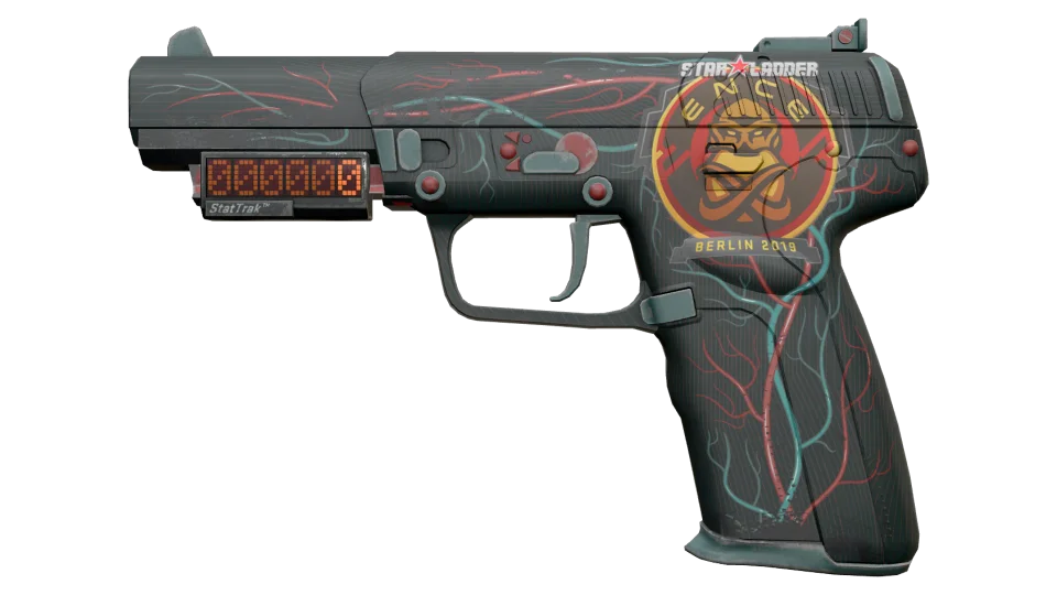 StatTrak™ Five-SeveN | Capillary (Well-Worn)