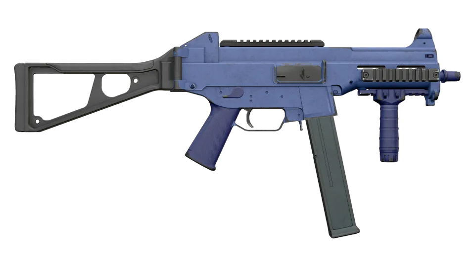 UMP-45 | Indigo (Well-Worn) thumbnail