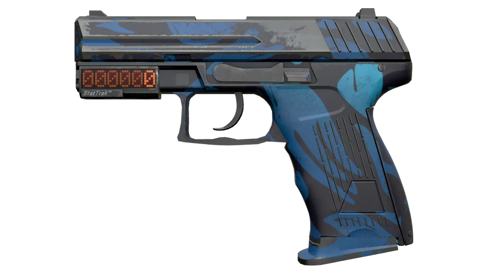 StatTrak™ P2000 | Oceanic (Well-Worn) thumbnail