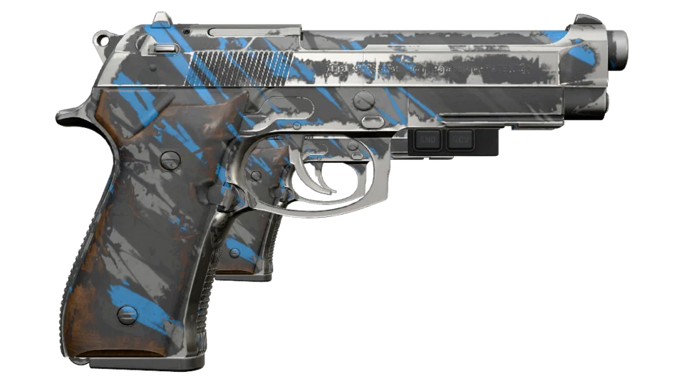 StatTrak™ Dual Berettas | Shred (Well-Worn) thumbnail