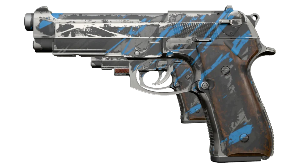 StatTrak™ Dual Berettas | Shred (Well-Worn)