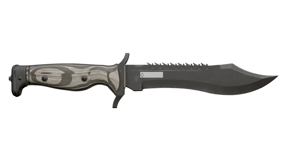 Miniatura de ★ StatTrak™ Bowie Knife | Black Laminate (Well-Worn)
