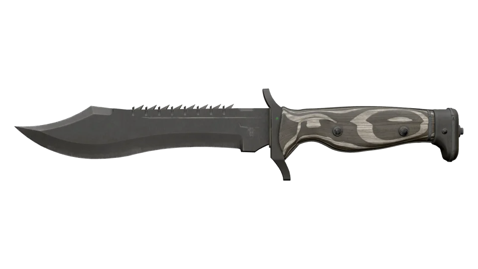 ★ StatTrak™ Bowie Knife | Black Laminate (Well-Worn)