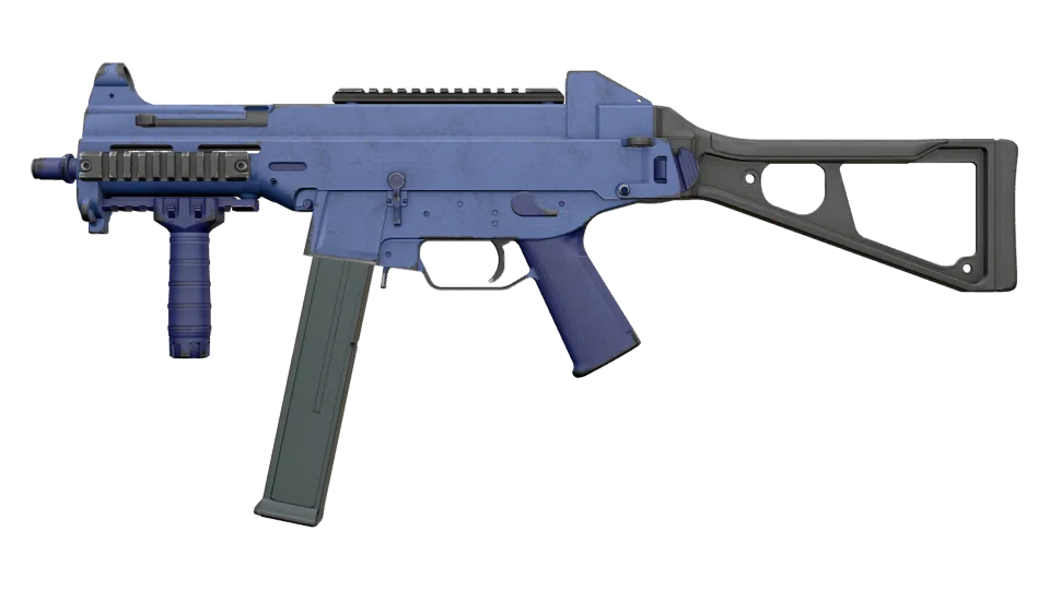 UMP-45 | Indigo (Well-Worn)
