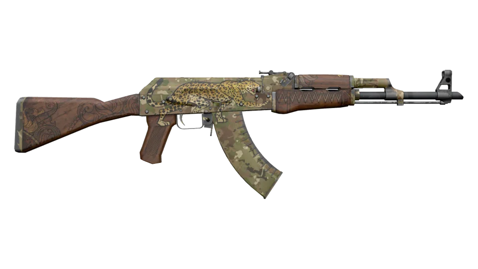Miniature de AK-47 | Panthera onca (Well-Worn)