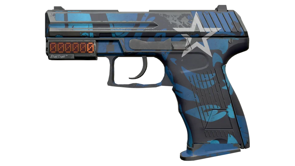 StatTrak™ P2000 | Oceanic (Well-Worn) thumbnail