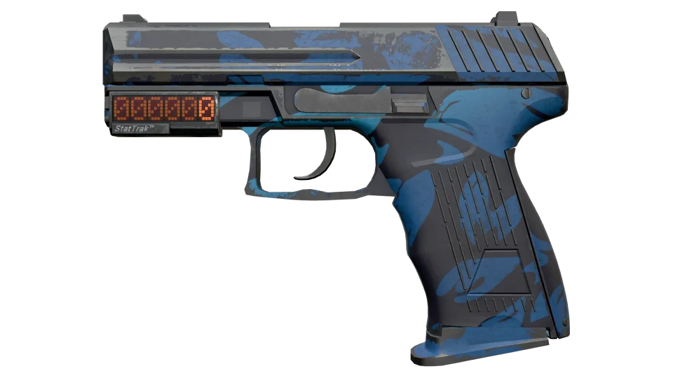 StatTrak™ P2000 | Oceanic (Well-Worn)
