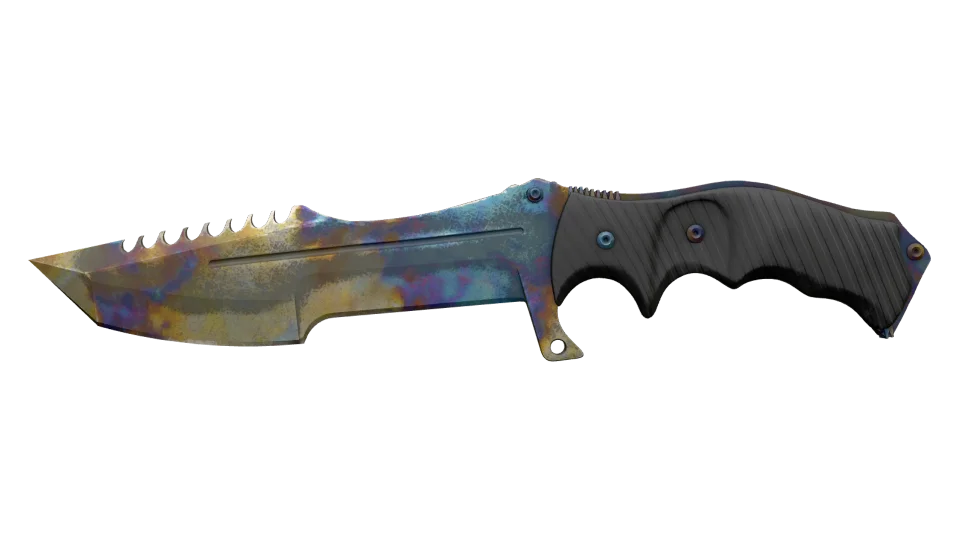 ★ Huntsman Knife | Case Hardened (Battle-Scarred)