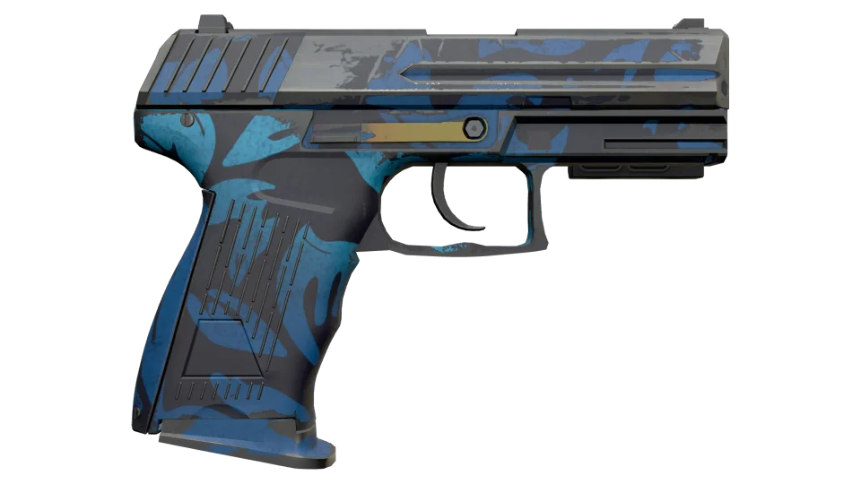 StatTrak™ P2000 | Oceanic (Well-Worn) thumbnail