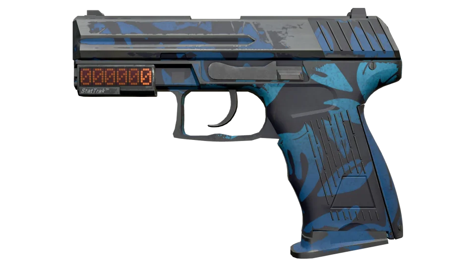 StatTrak™ P2000 | Oceanic (Well-Worn) thumbnail