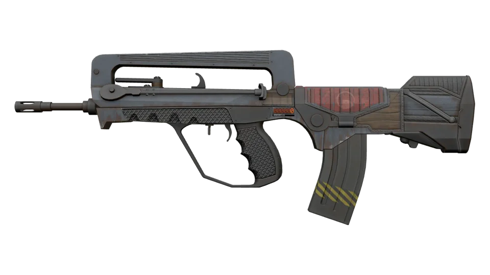 StatTrak™ FAMAS | Decommissioned (Battle-Scarred)