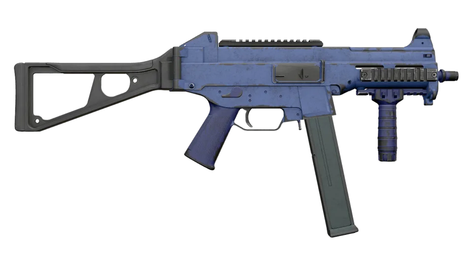 Miniature de UMP-45 | Indigo (Battle-Scarred)