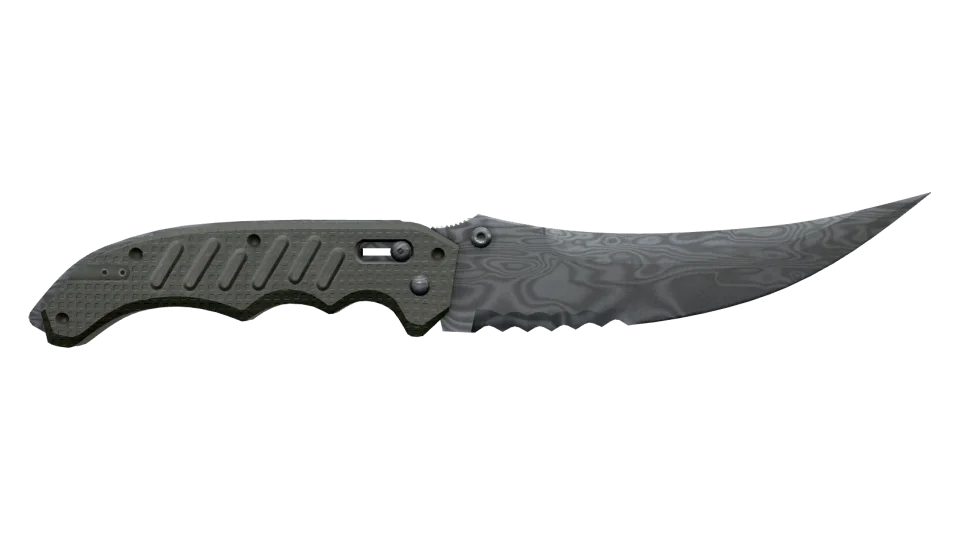 ★ Flip Knife | Damascus Steel (Battle-Scarred) thumbnail