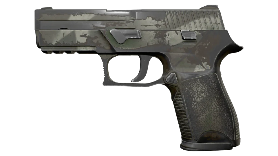 P250 | Bone Mask (Battle-Scarred)