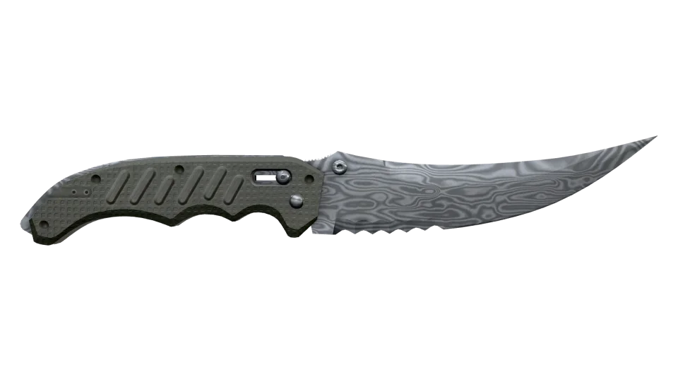 ★ Flip Knife | Damascus Steel (Field-Tested) thumbnail