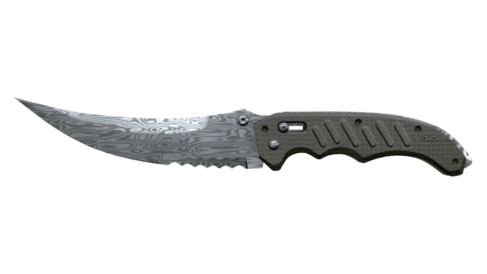 ★ Flip Knife | Damascus Steel (Field-Tested)