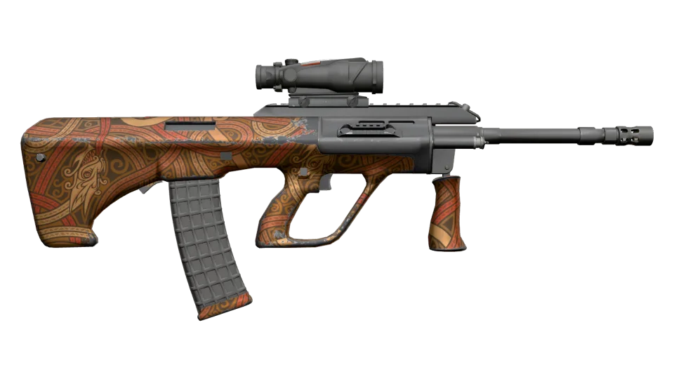 AUG | Flame Jörmungandr (Minimal Wear) thumbnail