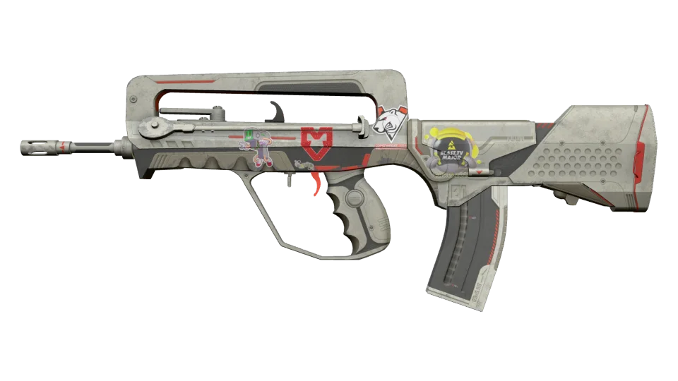 Miniature de FAMAS | Mecha Industries (Battle-Scarred)