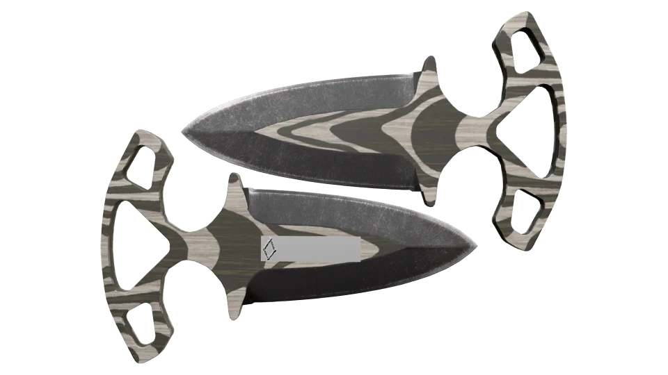 ★ StatTrak™ Shadow Daggers | Black Laminate (Factory New) thumbnail