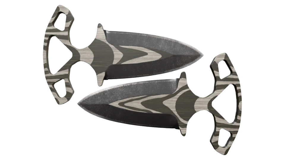★ StatTrak™ Shadow Daggers | Black Laminate (Factory New)