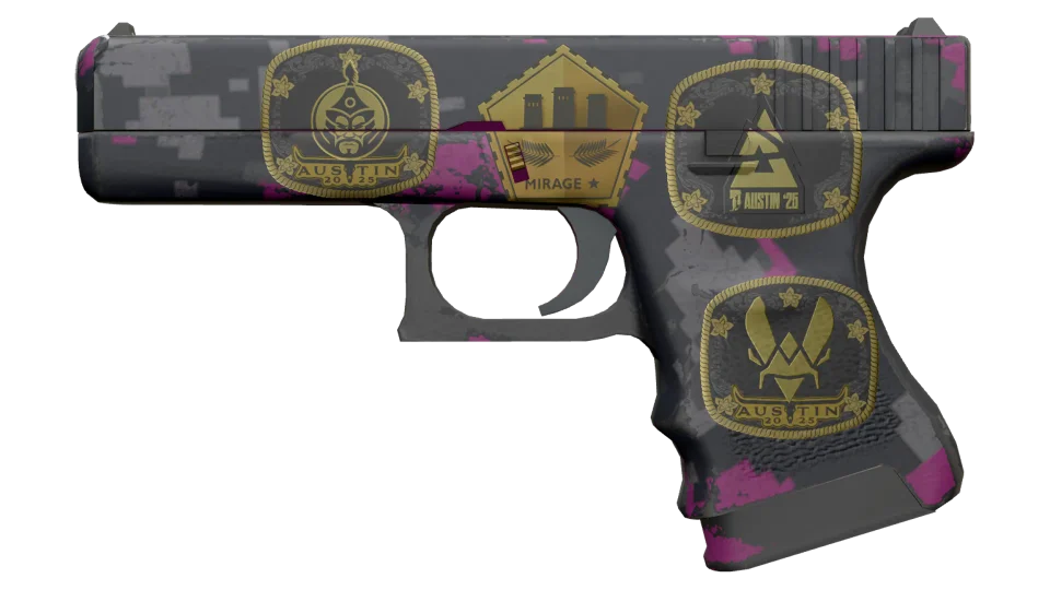 Souvenir Glock-18 | Pink DDPAT (Well-Worn)