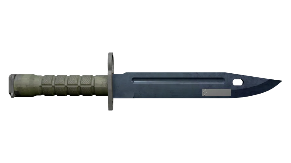 ★ StatTrak™ Bayonet | Blue Steel (Minimal Wear) thumbnail