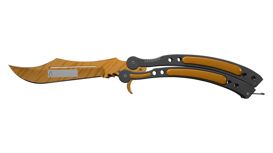 ★ StatTrak™ Butterfly Knife | Tiger Tooth (Factory New)