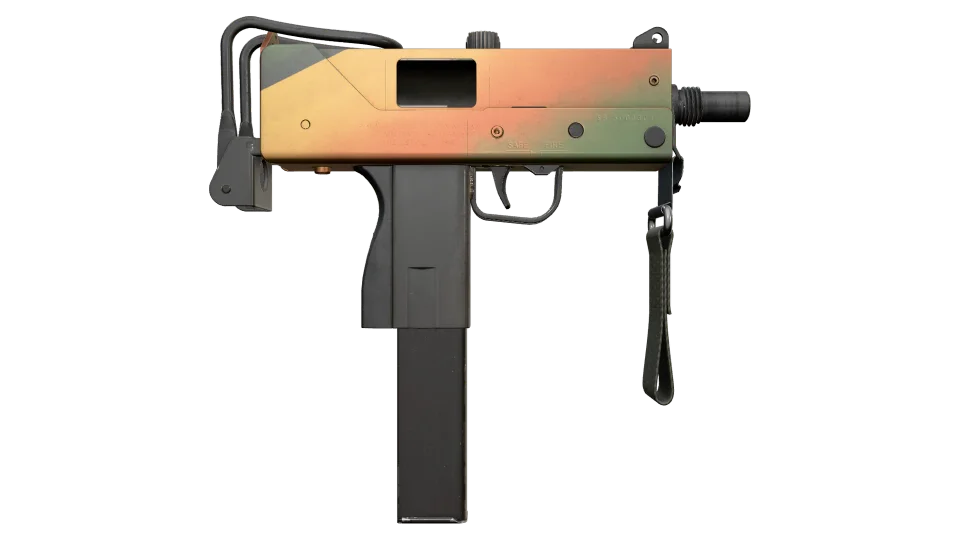 Vorschau von Souvenir MAC-10 | Amber Fade (Factory New)
