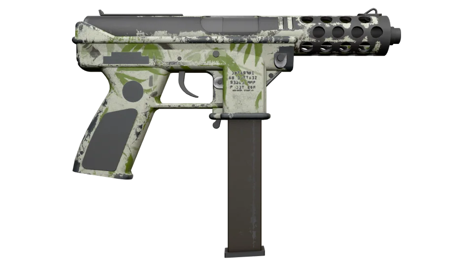 Tec-9 | Bamboo Forest (Battle-Scarred) 缩略图