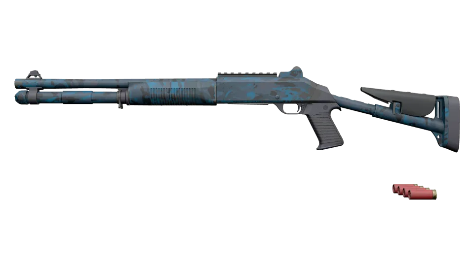 XM1014 | VariCamo Blue (Minimal Wear)