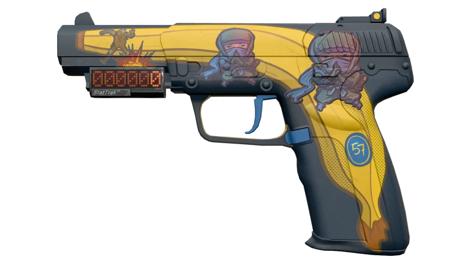 StatTrak™ Five-SeveN | Monkey Business (Minimal Wear)