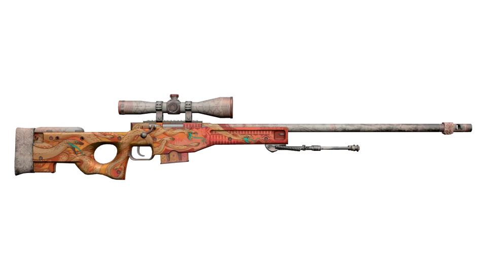 Souvenir AWP | Desert Hydra (Well-Worn) thumbnail
