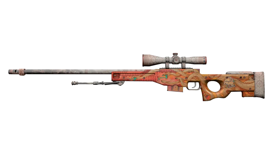 Souvenir AWP | Desert Hydra (Well-Worn)